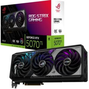 Tarjeta Gráfica Asus ROG Strix OC GeForce RTX 5070Ti/ 16GB GDDR7 4711387920633 90YV0M90-M0NA00 ASU-GF RS RTX5070TI OC 16G
