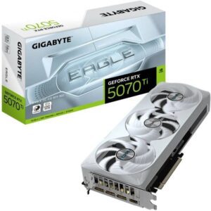 Tarjeta Gráfica Gigabyte GeForce RTX 5070Ti Eagle OC ICE SFF/ 16GB GDDR7 4719331355869 9VN507TEOI-00-G10 GIG-GF RTX5070TI EOIC SF 16G