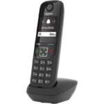 Teléfono Inalámbrico Gigaset AS690/ Negro 4250366854977 S30852-H2816-D201 GIGA-TEL AS690 BK