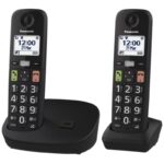 Teléfono Inalámbrico Panasonic KX-TGU112EXB/ Pack DUO/ Negro 5025232964185 KX-TGU112EXB PAN-TEL KX-TGU112EXB D BK