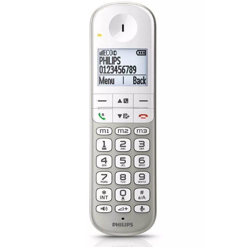 Telefono-Inalambrico-Philips-XL4901S23-Plata-y-Blanco-6951613999387-XL4901S23-PHIL-TEL-XL4901S-2 Telefono-Inalambrico-Philips-XL4901S23-Plata-y-Blanco-6951613999387-XL4901S23-PHIL-TEL-XL4901S-2