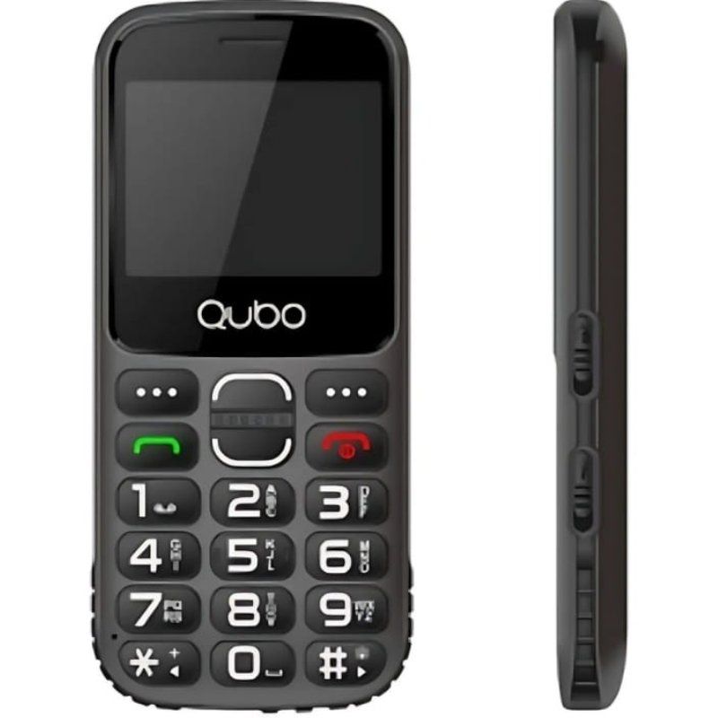 Teléfono Móvil Qubo X-230BKC 4G para Personas Mayores/ Negro - Imagen 2