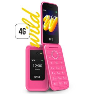 Teléfono Móvil SPC WILD para Personas Mayores/ 4G/ Rosa 8436609912901 2336P SPC-TEL WILD 4G PK