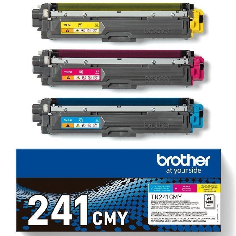 Tóner Original Brother TN241CMY Multipack/ Cian/ Magenta/ Amarillo 4977766812832 TN241CMY BRO-TN-241CMY
