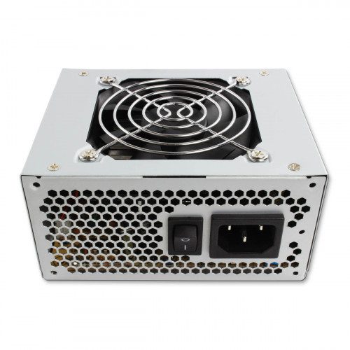TooQ Fonte Ecopower II unidad de fuente de alimentación 500 W 20+4 pin ATX SFX Plata - Imagen 3