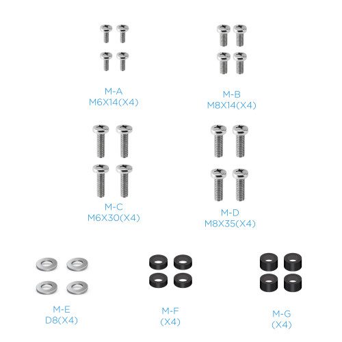 TooQ Hera Soporte de Suelo de Aluminio con Ruedas para Pantalla 37"-86" - Imagen 6