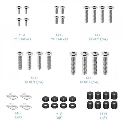 TooQ LP3790TN-B soporte para TV 2,29 m (90") Negro - Imagen 11