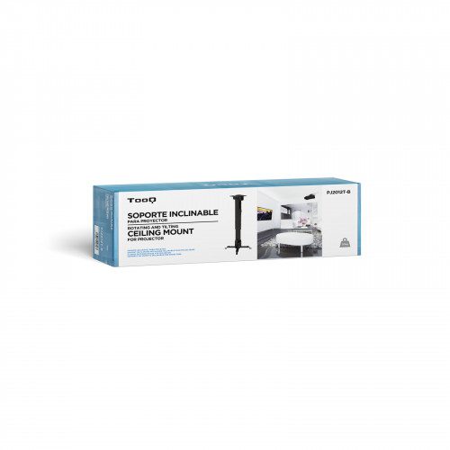 TooQ SOPORTE UNIVERSAL INCLINABLE DE TECHO PARA PROYECTOR NEGRO - Imagen 6