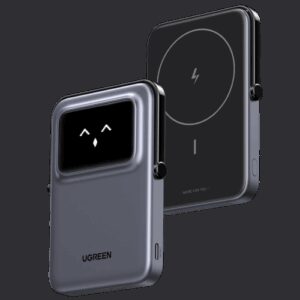 Ugreen UNO 5000 mAh Cargador inalámbrico Negro 6941876246823 | P/N: 35605B | Ref. Artículo: 1403172