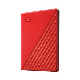 Western Digital My Passport disco duro externo 2000 GB Rojo - Imagen 2