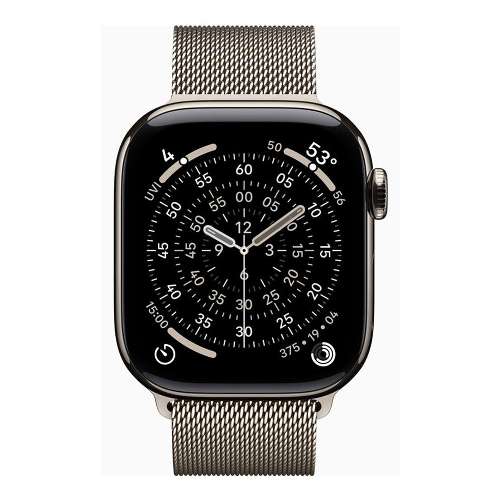 0195950471144 | P/N: MF8P4QL/A | Cod. Artículo: DSP0000036642 Smartwatch apple watch series 11 gps + cellular 42mm natural titanium case sport loop