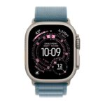 0195950608953 | P/N: MEWK4QL/A | Cod. Artículo: DSP0000036640 Smartwatch apple watch ultra 3 gps + cellular 49mm natural titanium case blue alpine loop -  s