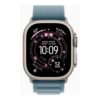0195950609080 | P/N: MEWM4QL/A | Cod. Artículo: DSP0000036280 Smartwatch apple watch ultra 3 gps + cellular 49mm natural titanium case blue alpine loop -  m