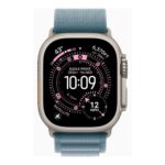 0195950609080 | P/N: MEWM4QL/A | Cod. Artículo: DSP0000036280 Smartwatch apple watch ultra 3 gps + cellular 49mm natural titanium case blue alpine loop -  m