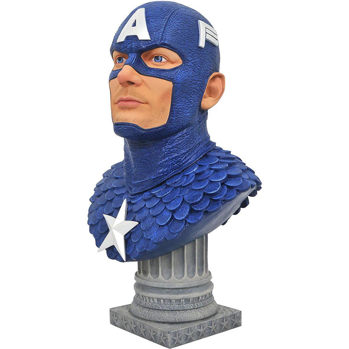 Figura diamond collection marvel comics capitan america legends collection 1 - 2 escala - Imagen 4