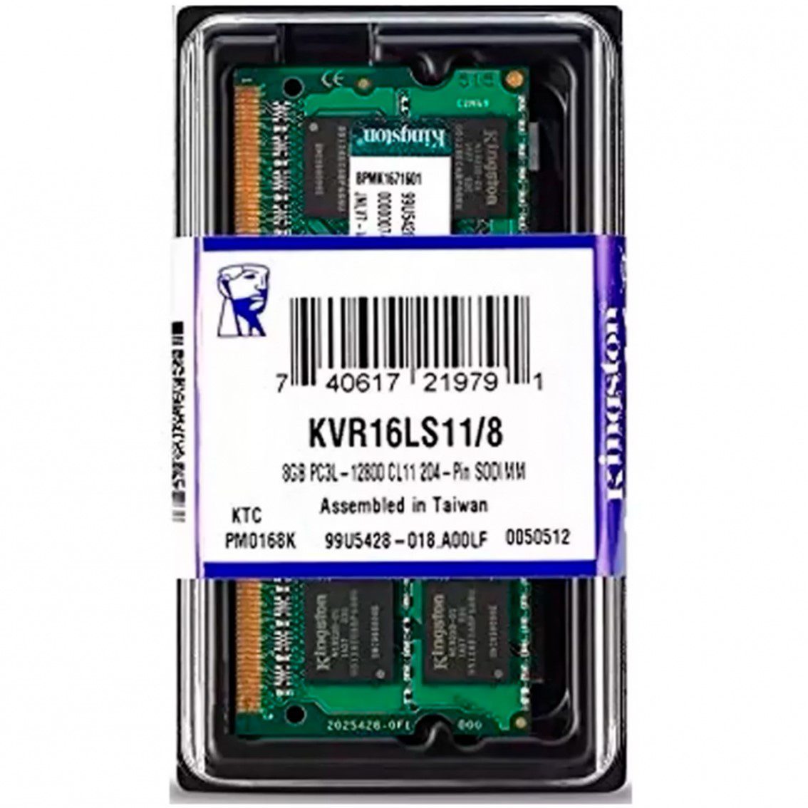 Memoria ram ddr3l 8gb kingston - sodimm - 1600mhz - pc3 12800 - cl11 - Imagen 3