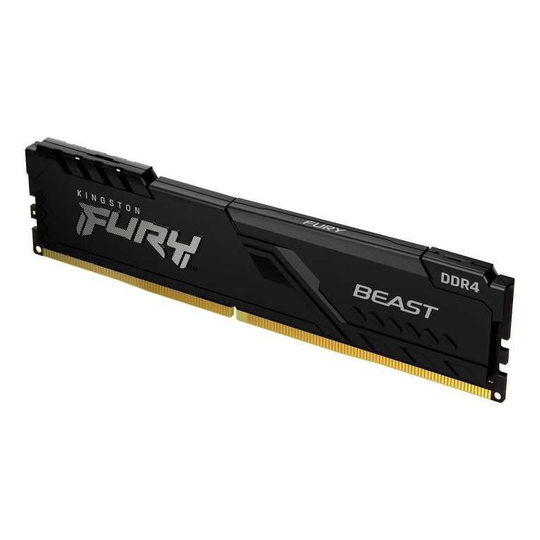 Memoria ram ddr4 32gb 2x16gb kingston - 3200mhz - pc4 - 25600 - fury beast - negro - Imagen 5