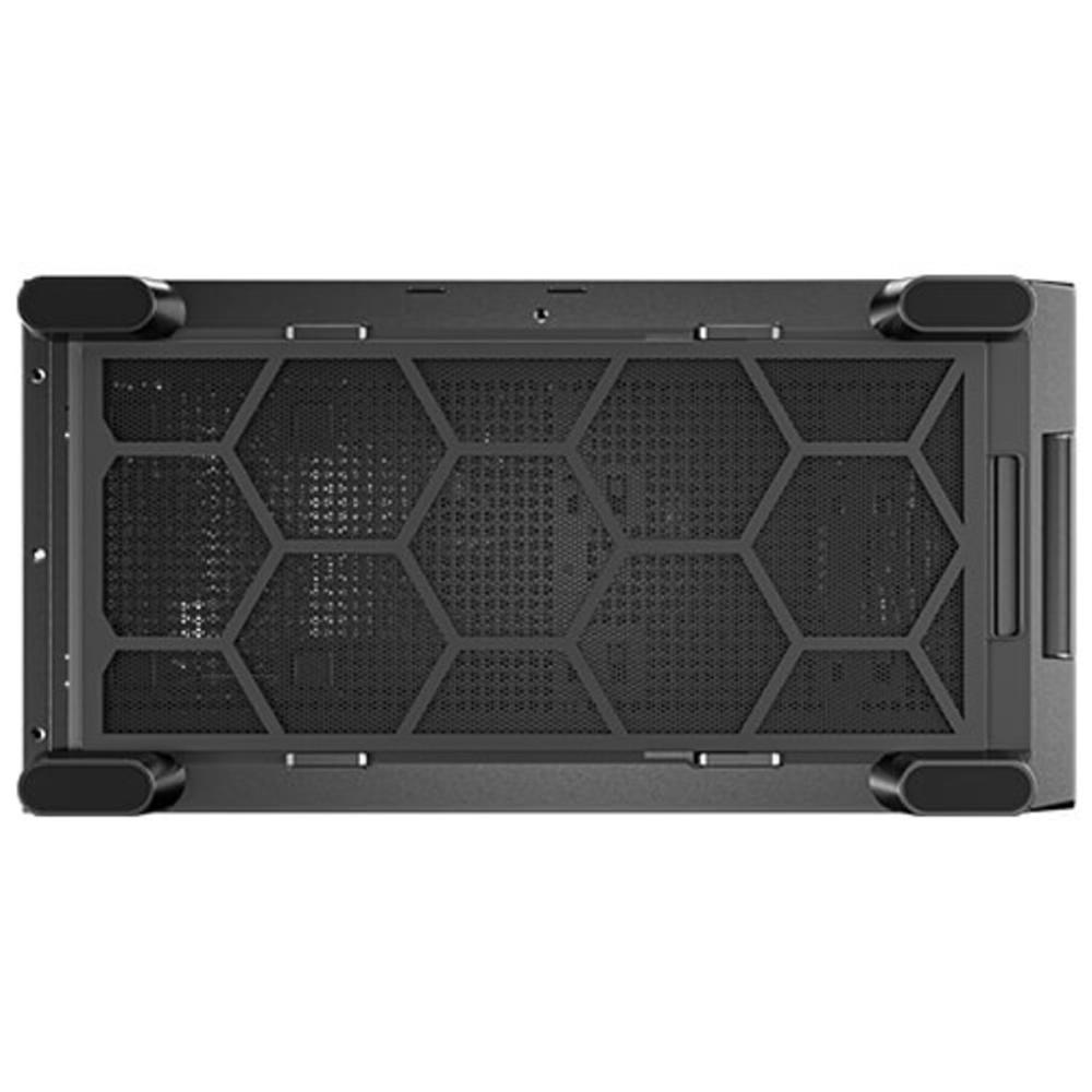 Caja ordenador gaming antec flux atx plastico negro - Imagen 6