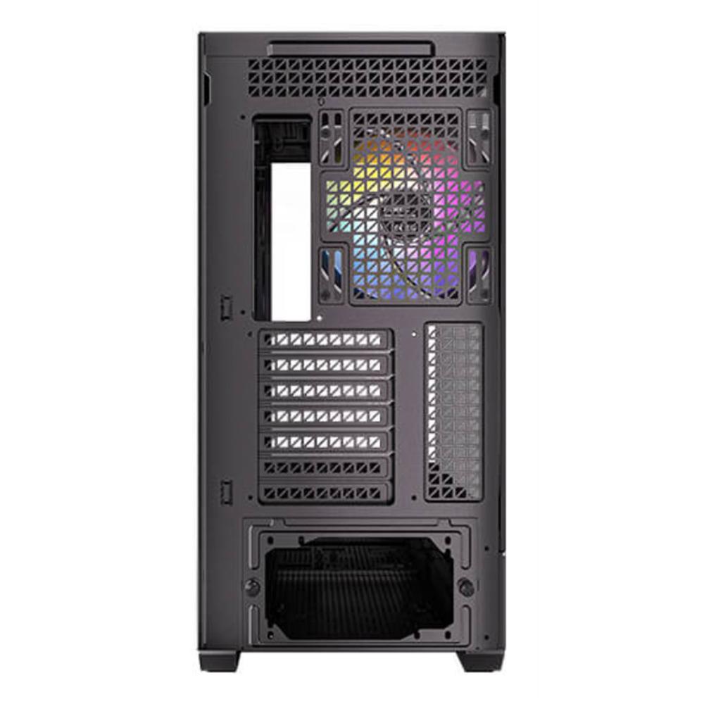 Caja ordenador gaming antec fishtank c7 atx argb cristal templado usb 3.2 negro - Imagen 2