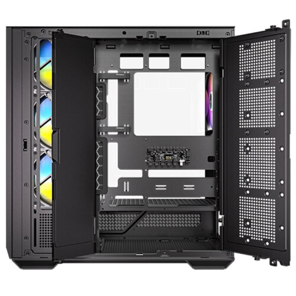 Caja ordenador gaming antec fishtank c7 atx argb cristal templado usb 3.2 negro - Imagen 4