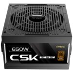 0761345201070 | P/N: 0-761345-20107-0 | Cod. Artículo: DSP0000034552 Fuente alimentacion antec csk650dc ec gaming atx 650w negro