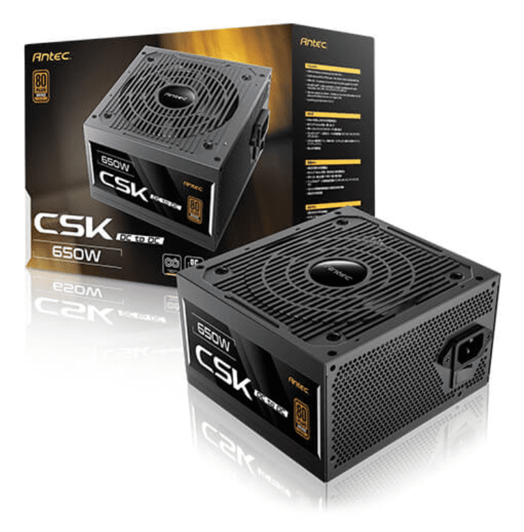Fuente alimentacion antec csk650dc ec gaming atx 650w negro - Imagen 6