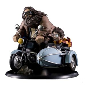 0812095024218 | P/N: 00HP0110 | Cod. Artículo: DSP0000003882 Figura quantum mechanix harry potter rubeus hagrid & harry potter max