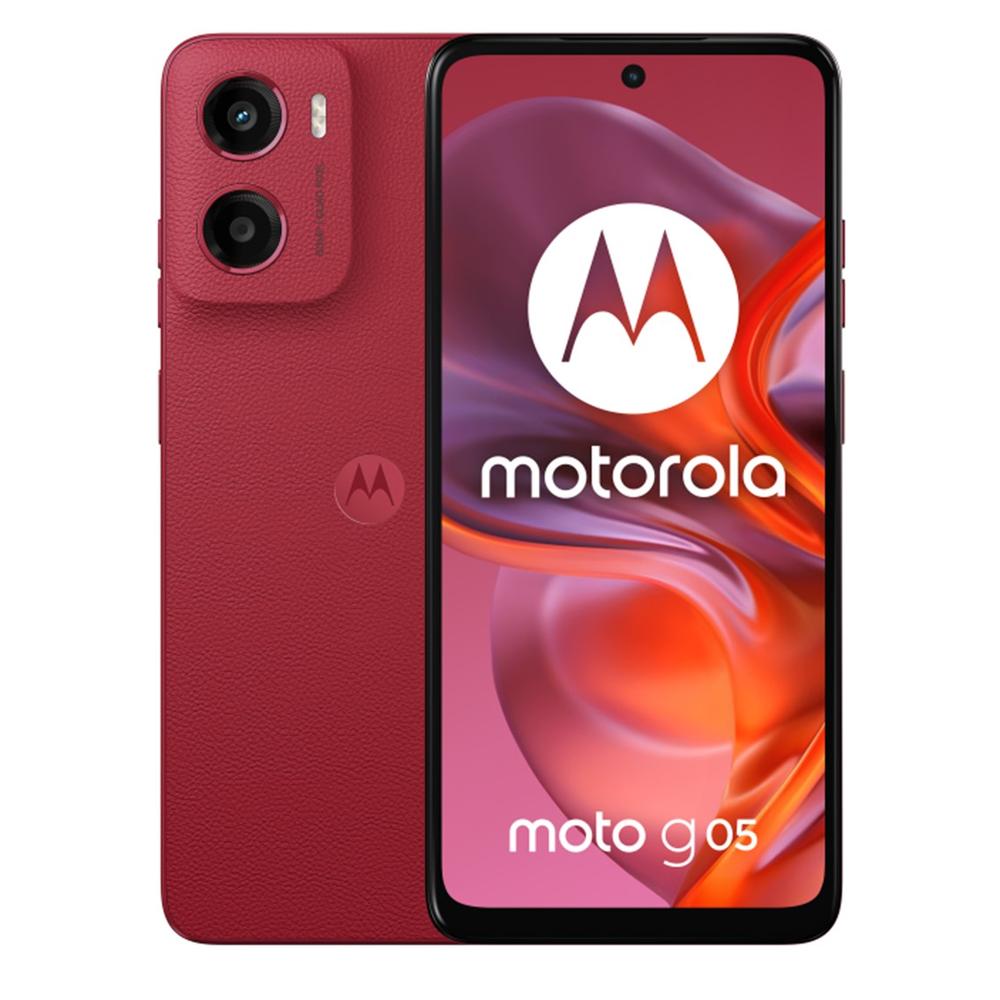 0840023284908 | P/N: PB6L0009ES | Cod. Artículo: DSP0000029697 Movil motorola moto g05 4 - 128gb rojo