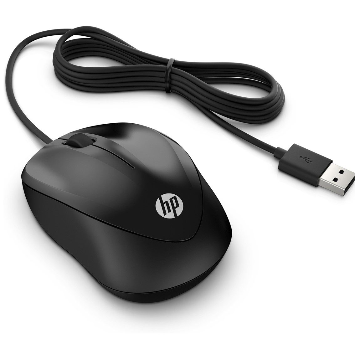 192545918244 | P/N: 4QM14AA | Cod. Artículo: MGS0000000650 Raton cable hp usb 1000 negro