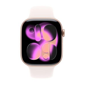 195950463903 | P/N: MEV74QL/A | Cod. Artículo: DSP0000034421 Smartwatch apple watch s11 gps 46mm gold rose aluminium case m - l