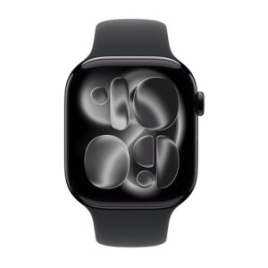 195950476101 | P/N: MFC44QL/A | Cod. Artículo: DSP0000034415 Smartwatch apple watch s11 gps + cellular 46mm jet black aluminium case  black sport band -  m - l