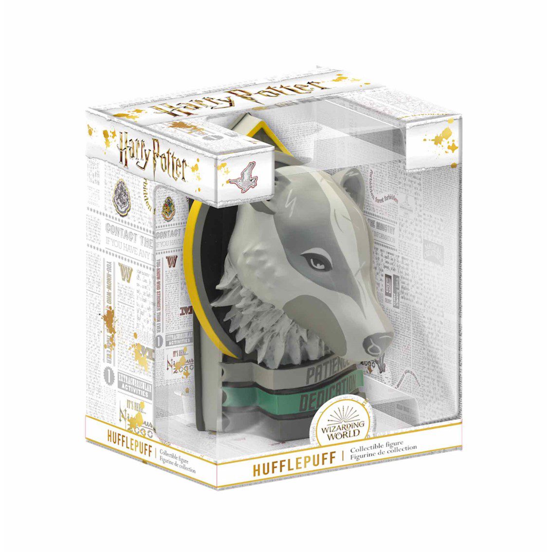 Figura plastoy harry potter blason hufflepuff resina 21 cm collector figure - Imagen 2