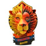 3521320002262 | P/N: 00000226 | Cod. Artículo: DSP0000003828 Figura plastoy harry potter blason gryffindor resina 21 cm collector figure