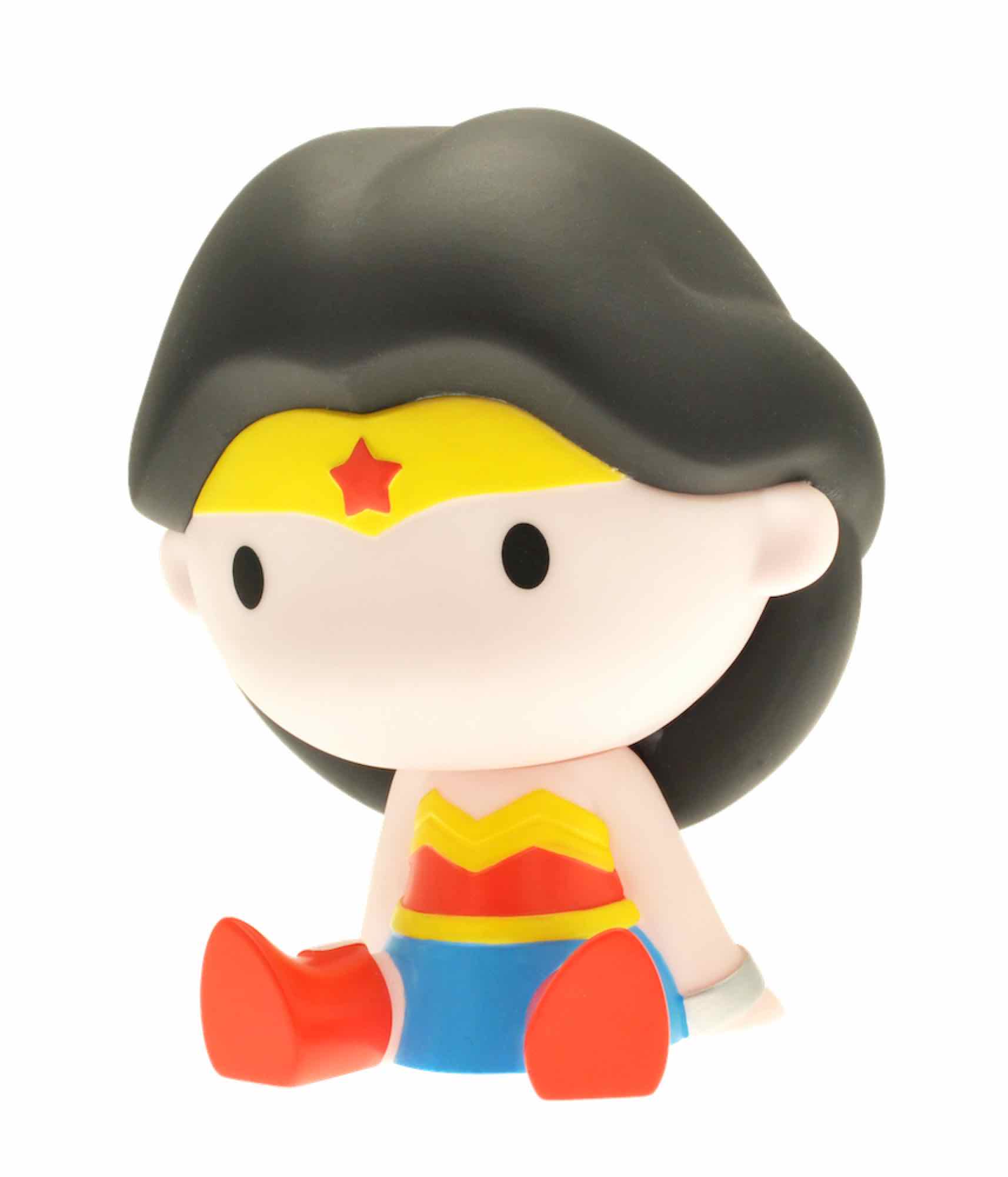 3521320800660 | P/N: 80066 | Cod. Artículo: DSP0000007301 Figura hucha plastoy dc comics wonder woman liga de la justicia pvc