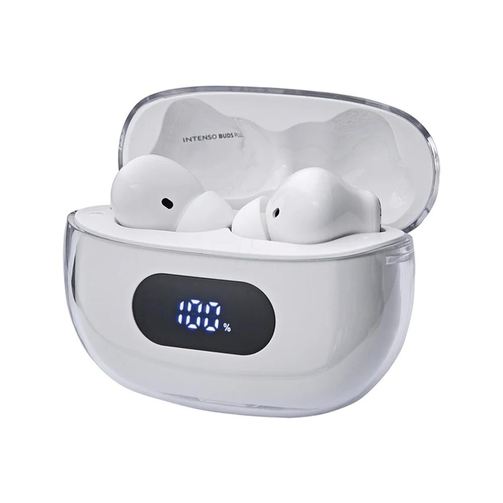 Auriculares bluetooth intenso buds plus tws anc+enc blanco - Imagen 3