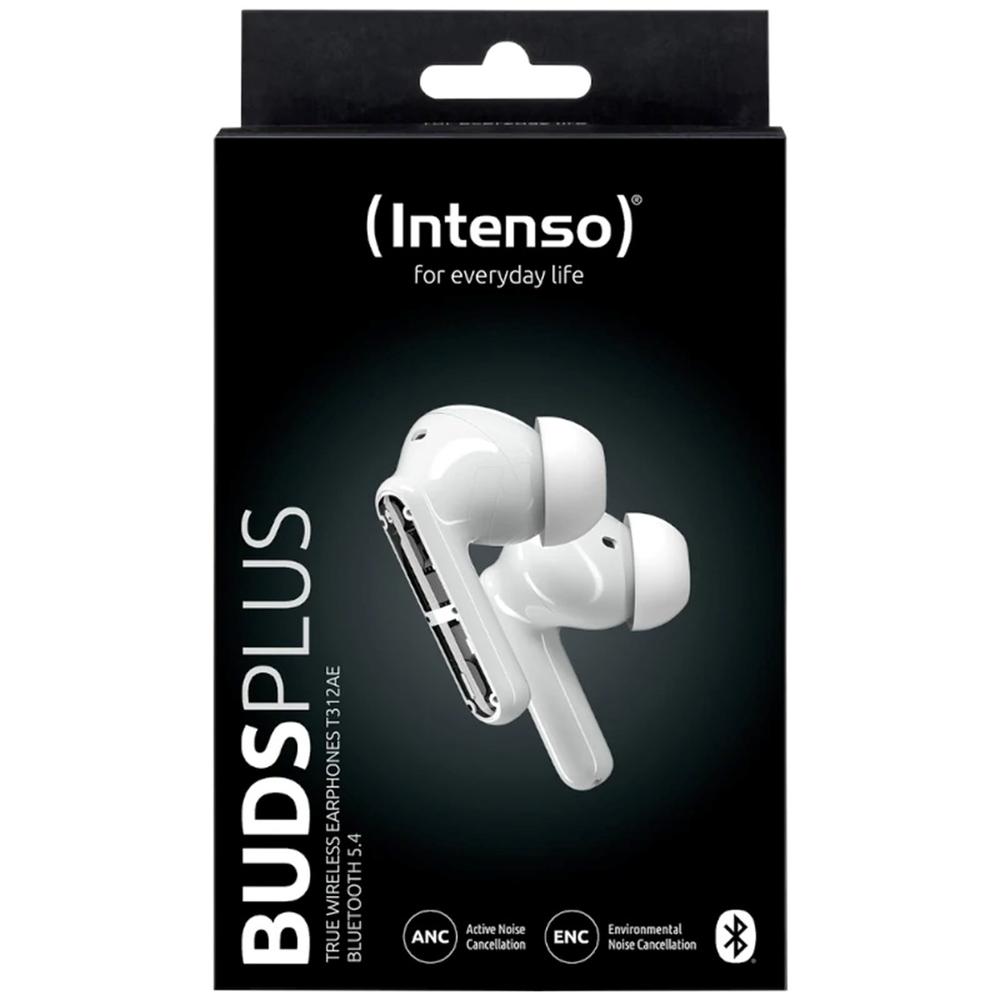 Auriculares bluetooth intenso buds plus tws anc+enc blanco - Imagen 4