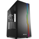 4044951029846 | P/N:  | Cod. Artículo: DSP0000003318 Caja sharkoon rgb slider atx 2xusb3.0 2xusb2.0 sin fuente negro