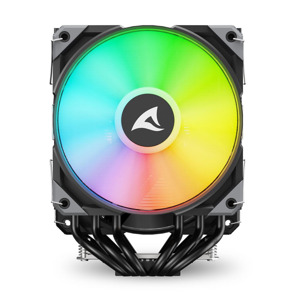 Ventilador cpu sharkoon a60 rgb 120mm negro - Imagen 3