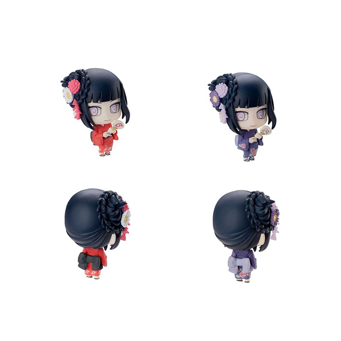 Set figuras megahouse naruto shippuden petit chara land 10th anniversary - Imagen 7