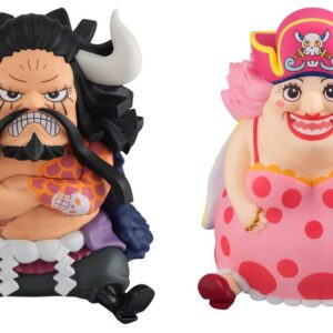 4535123838729 | P/N: MH838729 | Cod. Artículo: MGS0000023509 Set figuras megahouse lookup one piece kaido the beast & big mom