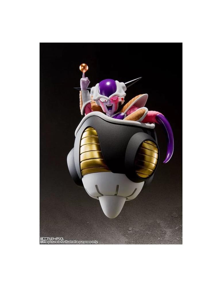 Frieza first form & frieza pod set fig. 11 cm dragon ball z sh figuarts re - run - Imagen 5