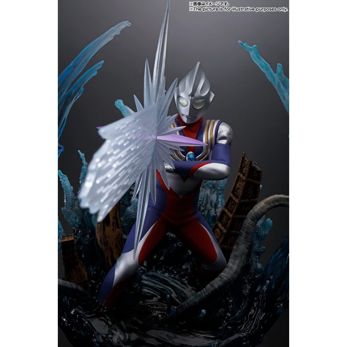 Figura tamashii nations figuarts zero ultraman tiga multi type - Imagen 4