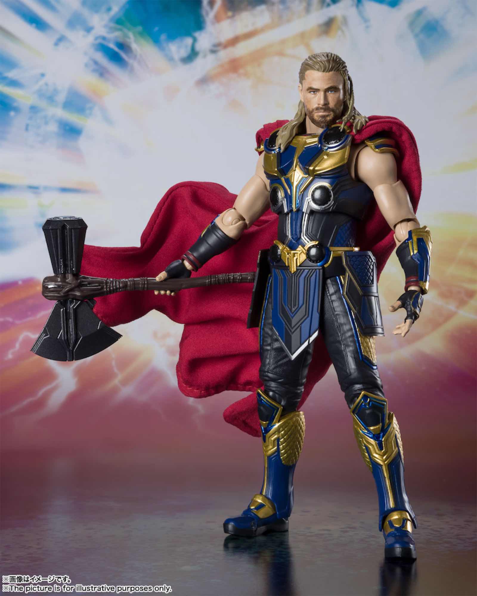 4573102632920 | P/N: MV632920 | Cod. Artículo: DSP0000010125 Figura tamashii nations sh figuarts marvel thor love & thunder mighty thor