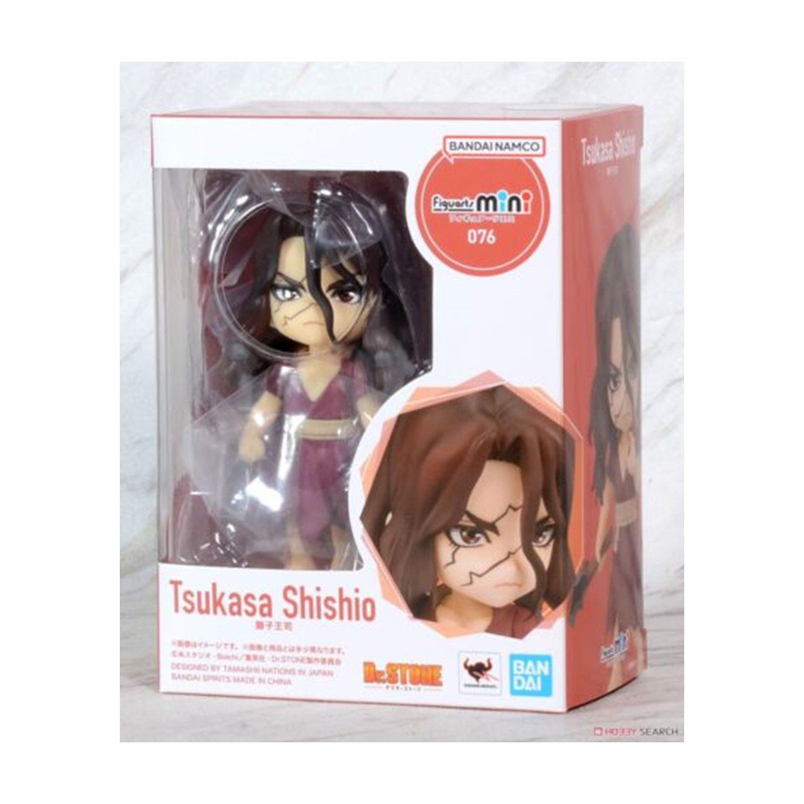 Figura tamashii nations figuarts mini dr stone tsukasa shishio - Imagen 3