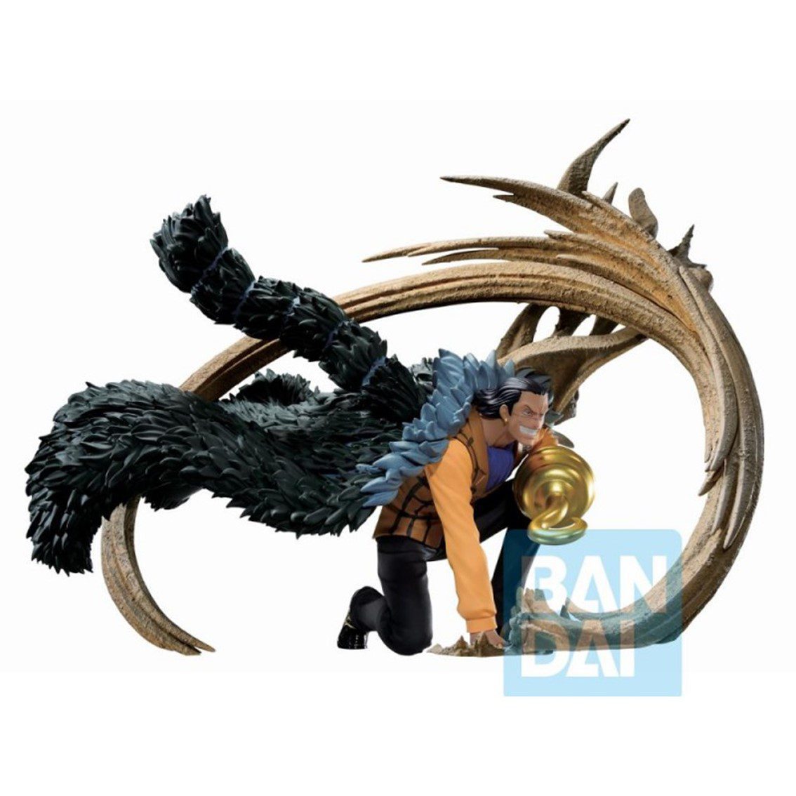 Figura bandai ichibansho one piece crocodile duel memories - Imagen 2