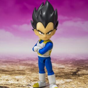 4573102666390 | P/N: BDISD666390 | Cod. Artículo: MGS0000025500 Figura tamashii nations dragon ball daima sh figuarts vegeta (mini)