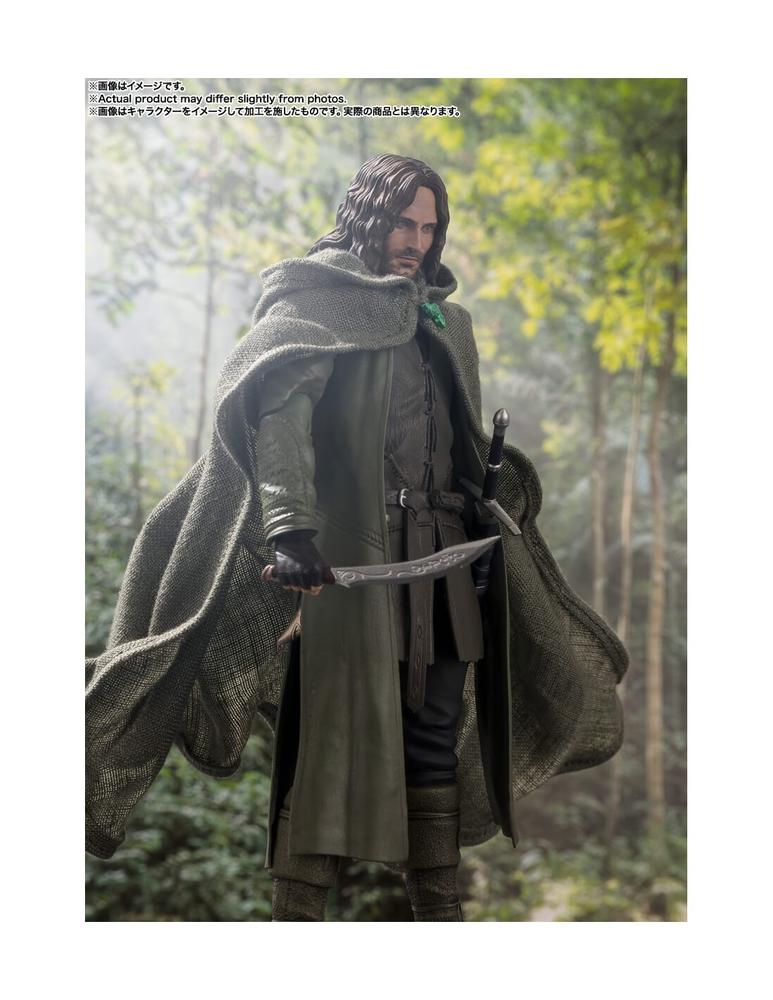 Aragorn figura 15 -5 cm the lord of the rings: the fellowship of the ring sh figuarts - Imagen 2