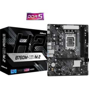 4710483944215 | P/N: 90-MXBN00-A0UAYZ | Cod. Artículo: DSP0000031421 Placa base asrock b760m - h m.2 lga1700 matx