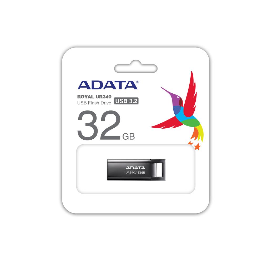 Memoria usb 3.2 adata ur340 32gb negro metalico - Imagen 5