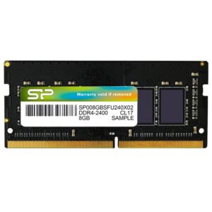 4713436143895 | P/N: SP008GBSFU240X02 | Cod. Artículo: DSP0000033676 Memoria ddr4 8gb silicon power sodimm 2400mhz